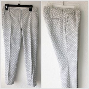 Grey and White pattern pant